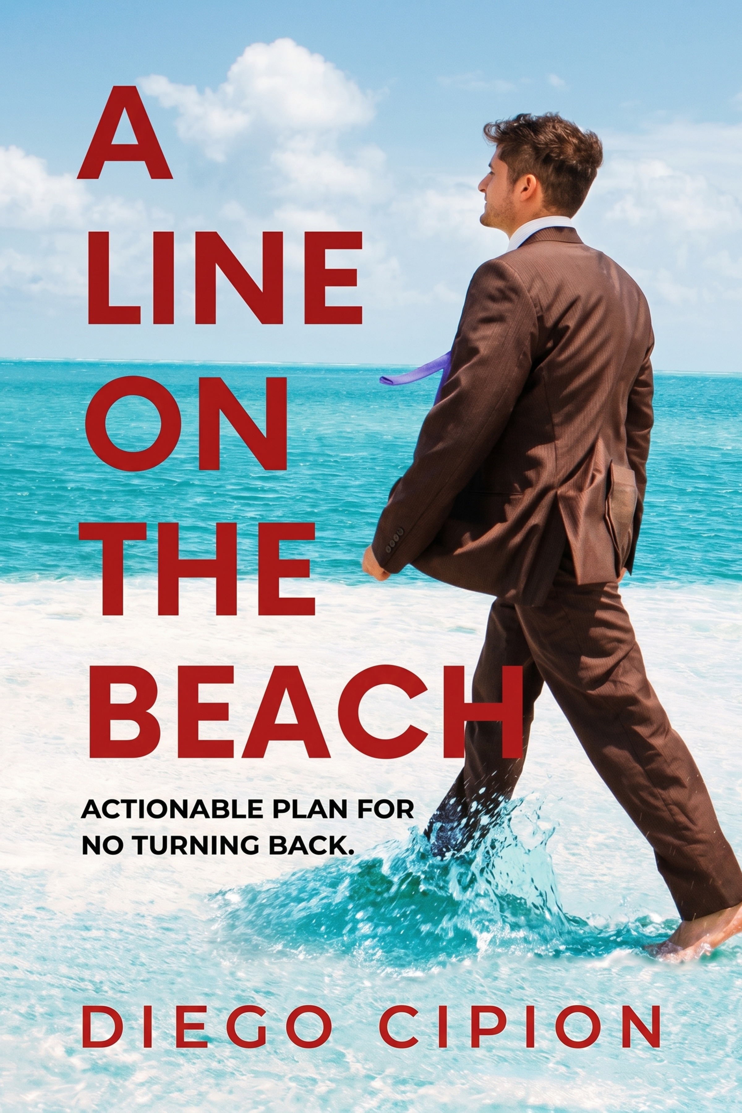 A Line on the Beach book cover